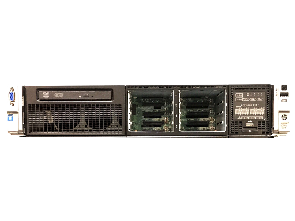 HP DL380p G8 2x E5-2697v2 12-core 384GB 8 bay SFF 2x 750W PSU P420i 2GB NIC iLO Adv