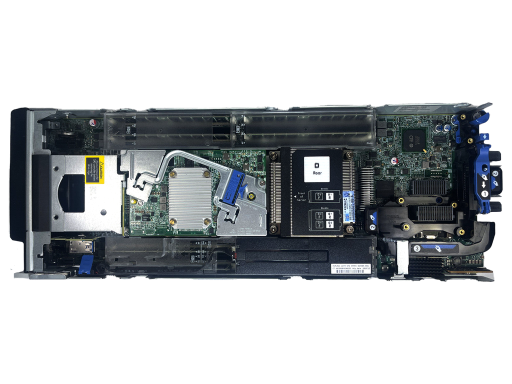 HPE 727021-B21 BL460c Gen9 Blade Server 2SFF 2x E5-2650v3 128GB P244br 630FLB 10GbУ