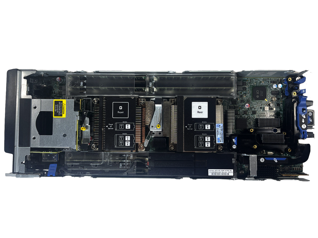 HPE 727021-B21 BL460c Gen9 Blade Server 2SFF 2x E5-2650v3 128GB P244br 630FLB 10GbУ