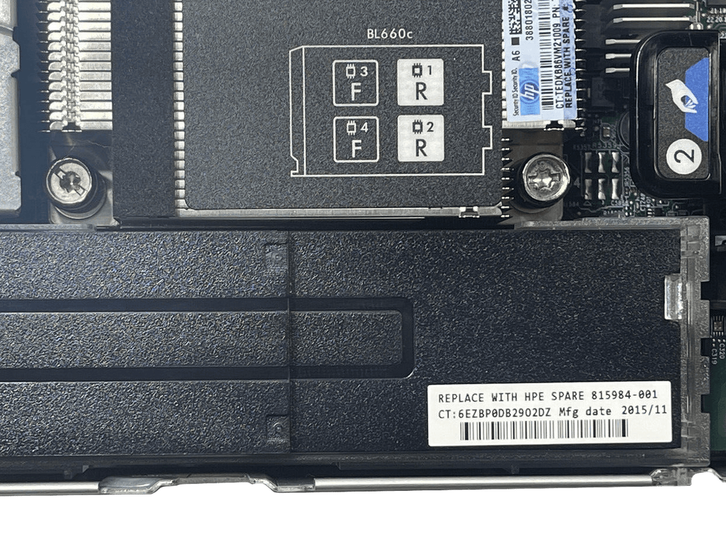 HPE 727021-B21 BL460c Gen9 Blade Server 2SFF 2x E5-2650v3 128GB P244br 630FLB 10GbУ