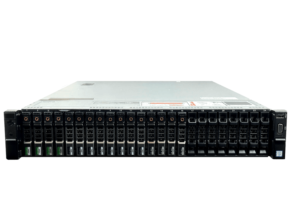 Dell R730xd 2x E5-2697V3 256GB 2x 480GB 4x 1.92TB SSD 12x 1.2TB HDD H730P 1100W.