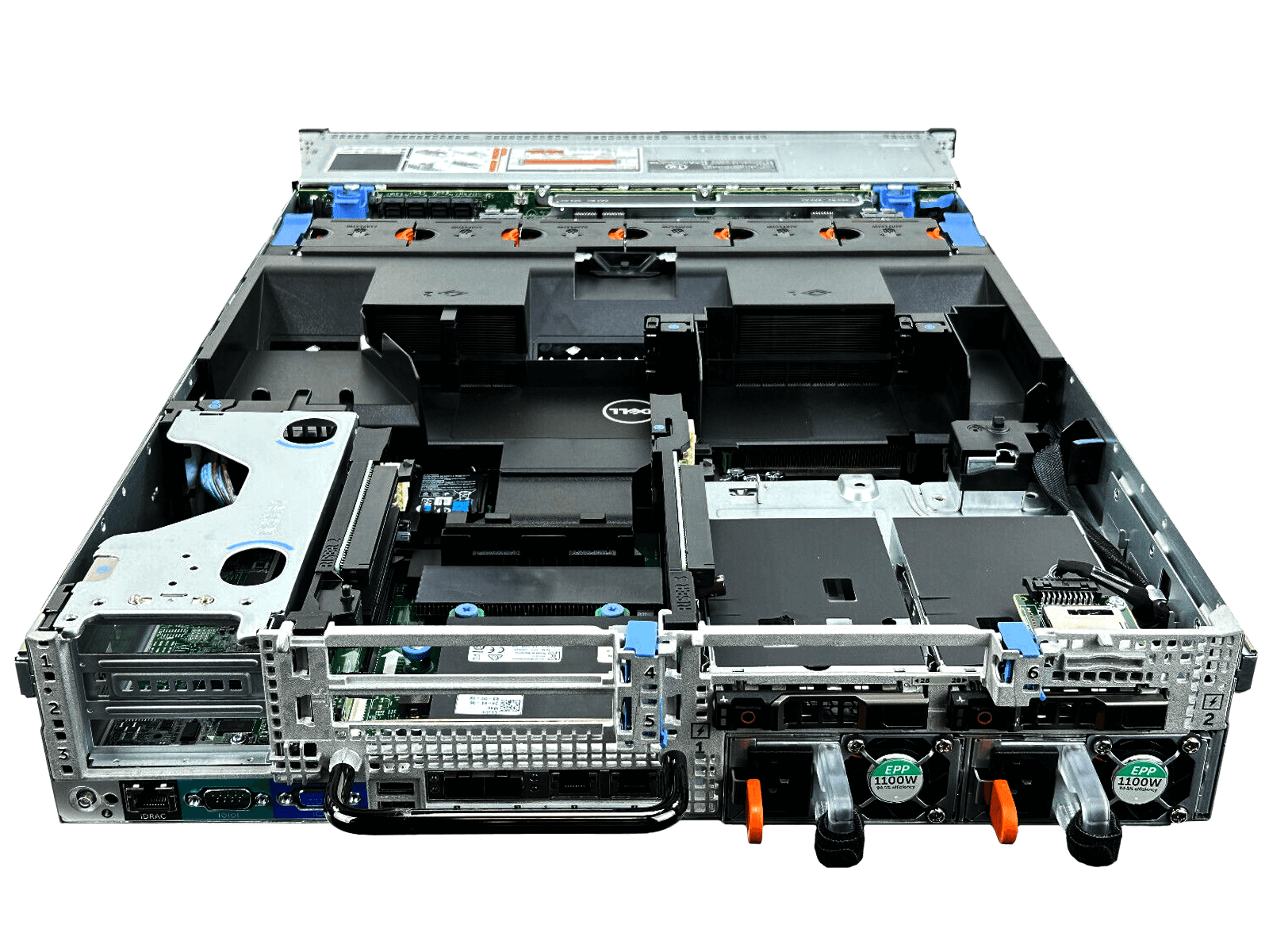 Dell R730xd 2x E5-2697V3 256GB 2x 480GB 4x 1.92TB SSD 12x 1.2TB HDD H730P 1100W.