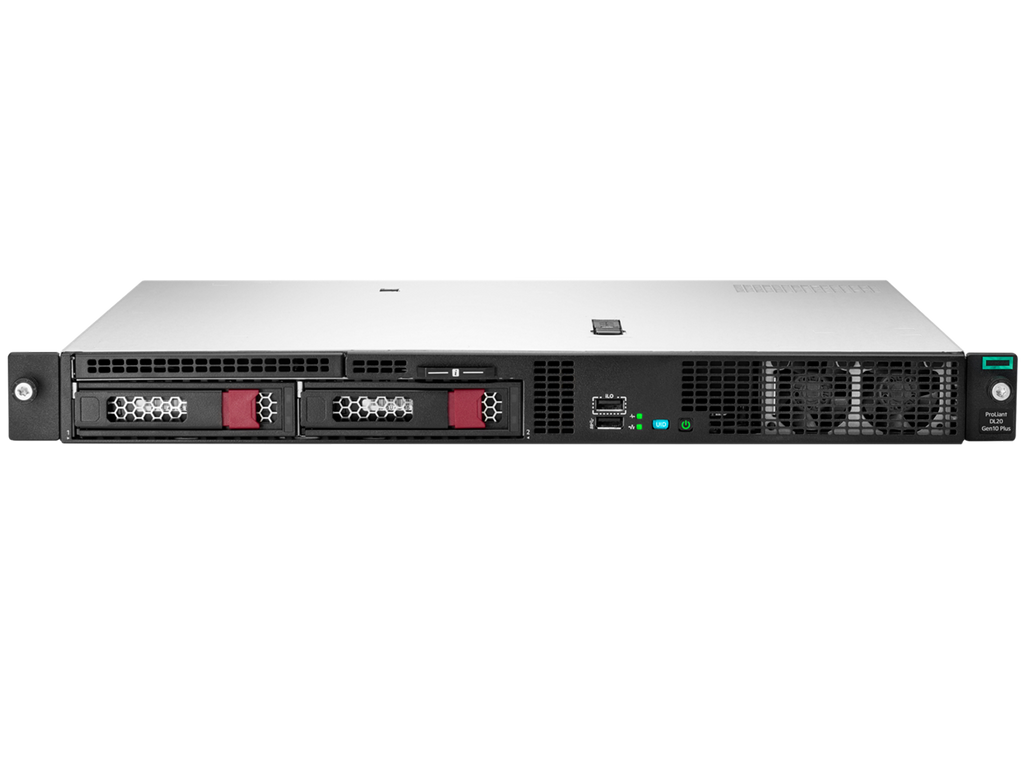 HPE P44112-B21 ProLiant DL20 Gen10+Plus 1U Server Xeon E-2314 2.80GHz 8GB 2LFF-NHP 290W
