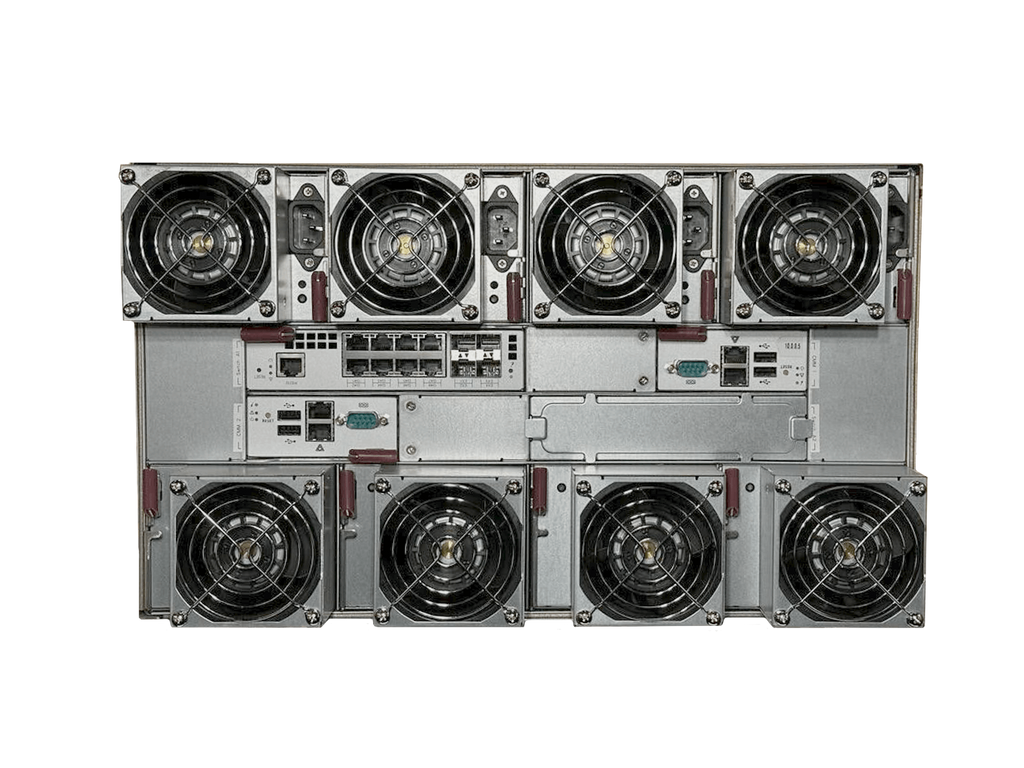 SuperMicro MBE-628E 9x MBI-6128R-T2 18x Xeon E5-2620 v3/v4 1152GB 4xPSU 2x CMM.
