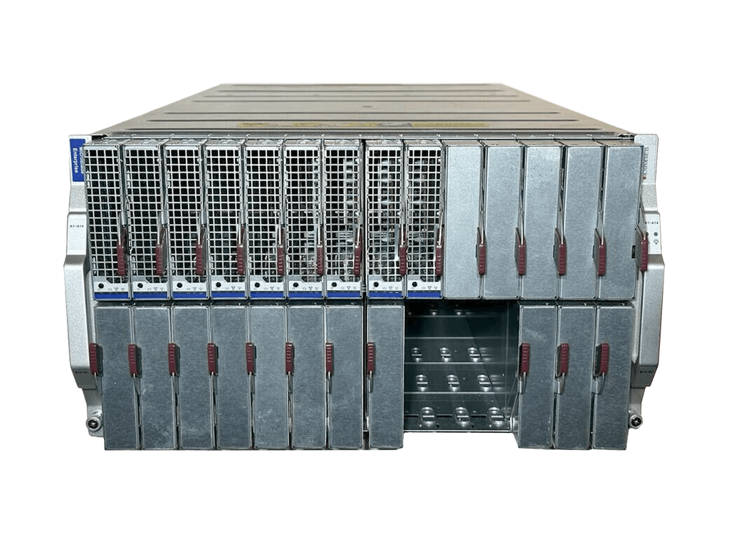 SuperMicro MBE-628E 9x MBI-6128R-T2 18x Xeon E5-2620 v3/v4 1152GB 4xPSU 2x CMM.
