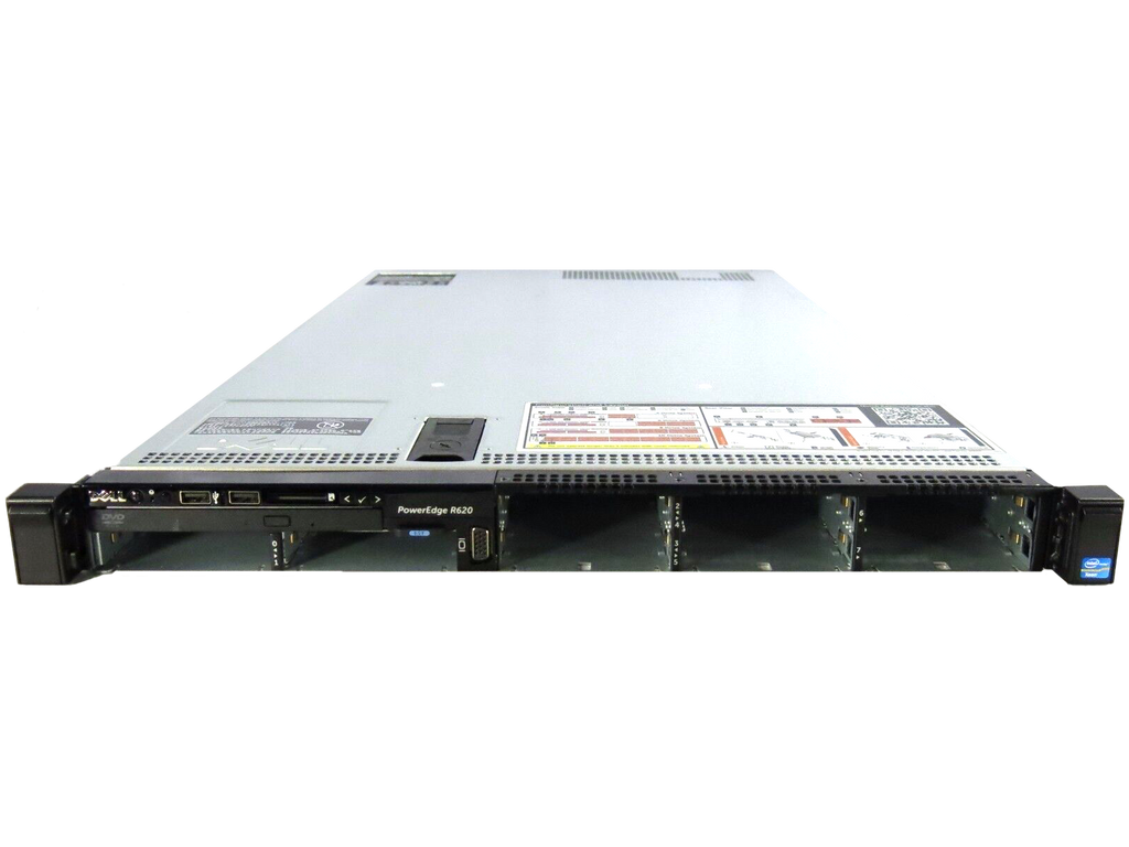 Dell R620 8 bay Two E5-2667V2 256GB RAM 8x 512GB SSD SATA RPS 2x 750W iDrac Ent.