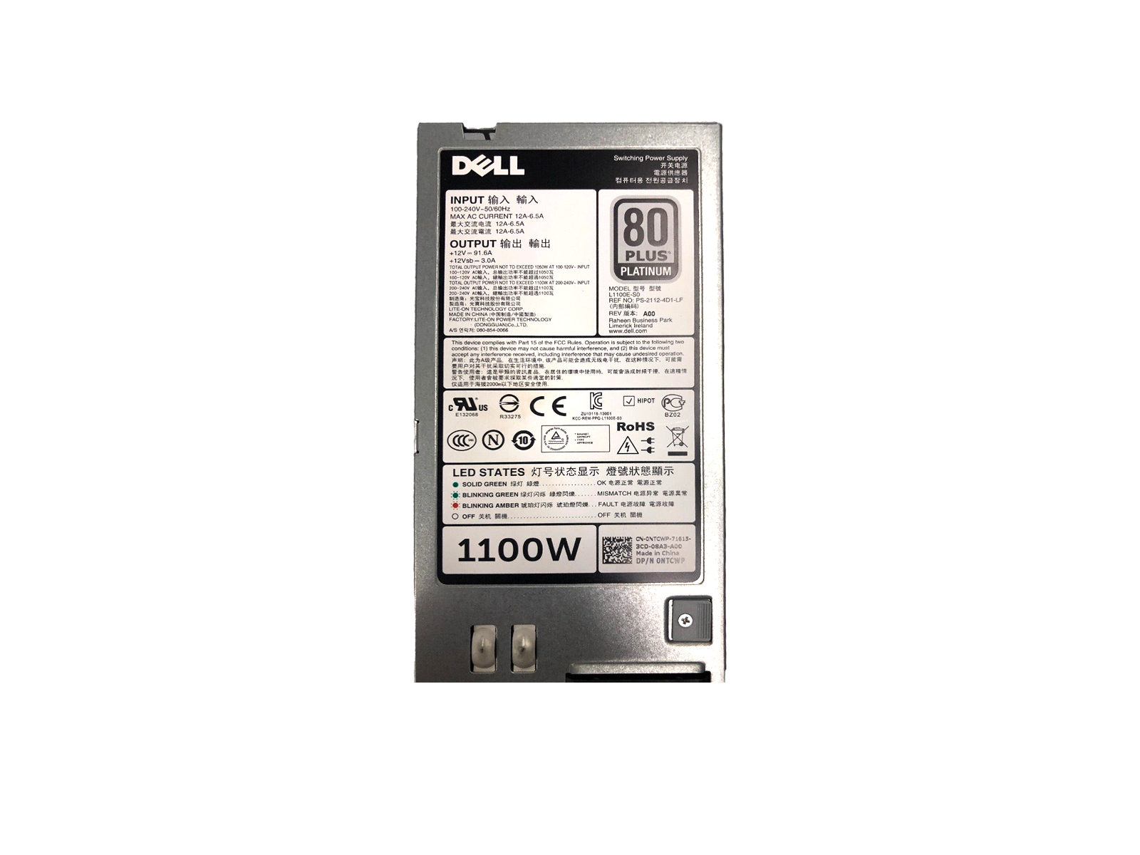 Dell R620 10 bay 2x E5-2650V2 768GB RAM 10x 1.6TB WI SAS SSD 2x 1100W iDrac Ent.