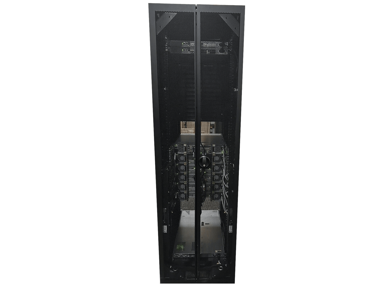 HPE 3PAR StoreServ 7400 2-Node 96 Drive 57.6TB SAN System 42U Rack PDU 5x M6710.