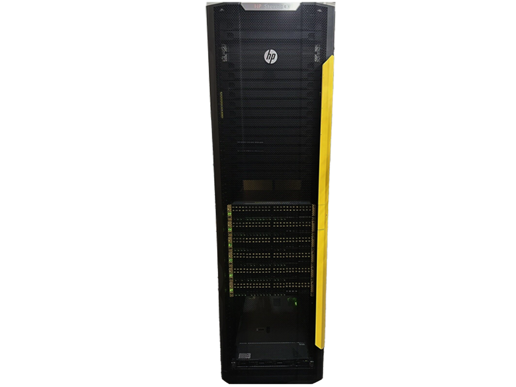 HPE 3PAR StoreServ 7400 2-Node 96 Drive 57.6TB SAN System 42U Rack PDU 5x M6710.
