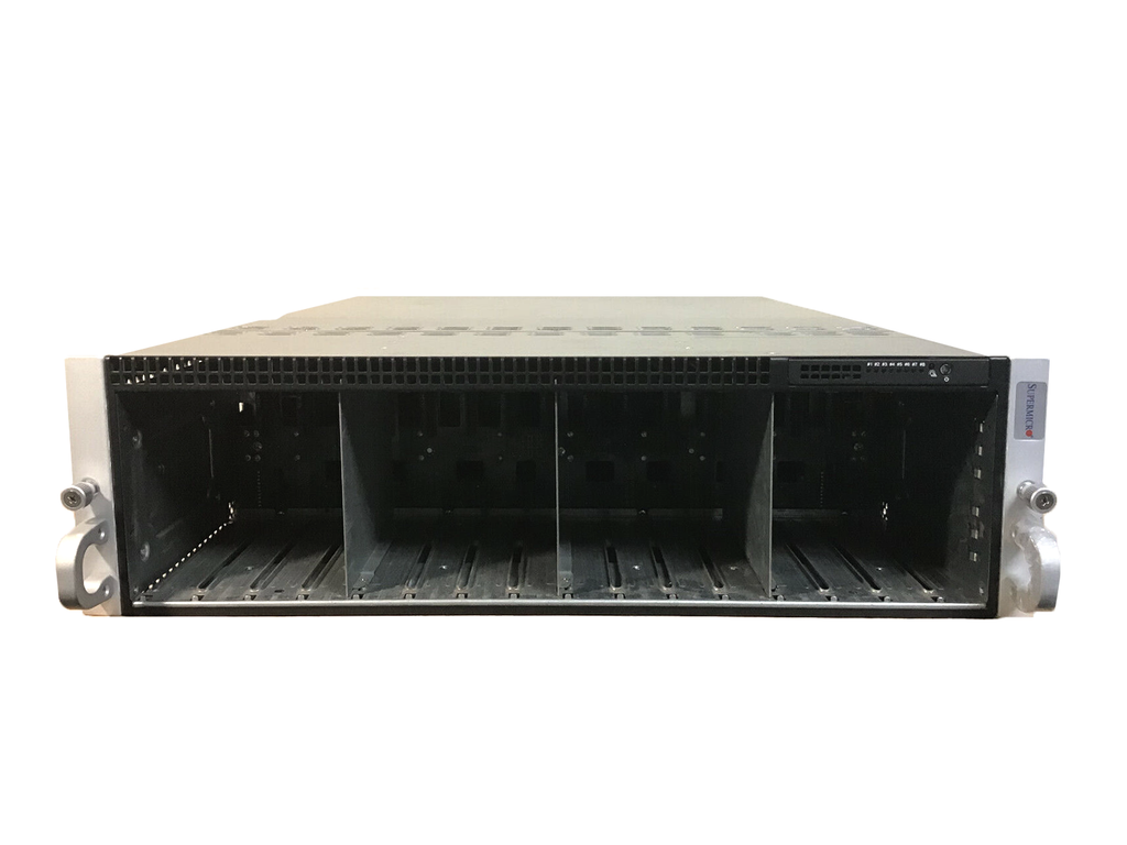 Supermicro MicroCloud 8 Nodes 8x E3-1265L V2 48GB RAM Dual PSU 32C 16x 4TB SATA