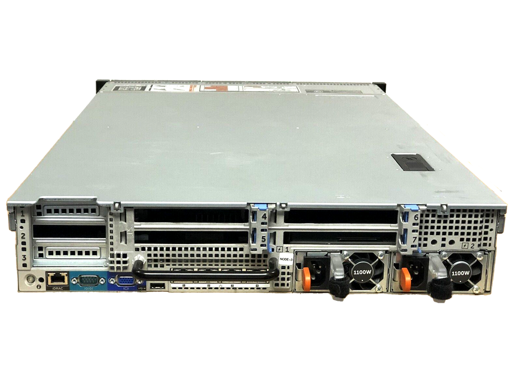 Dell OEMR R720 16 Bay 2x E5-2690V2 3GHz 10C 2x 960GB SSD 14x 600GB SAS 256GB RPS.