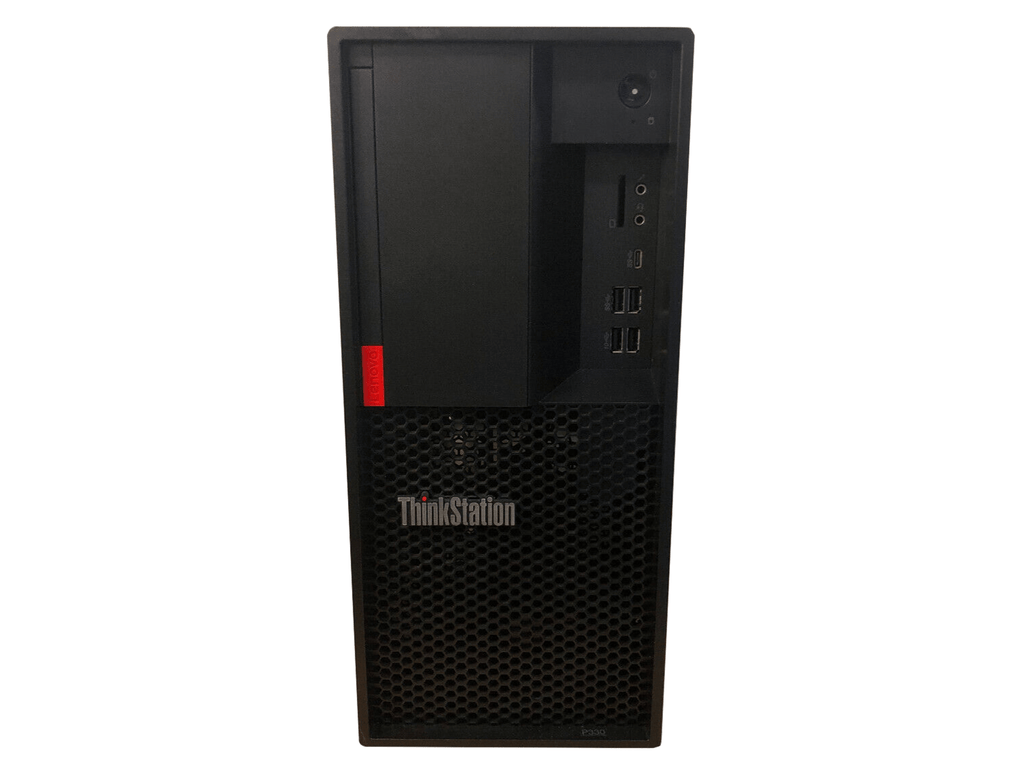 Lenovo ThinkStation P330 Xeon E-2134 3.00 GHz 32GB RAM 256GB SSD 250W Win11 Pro.