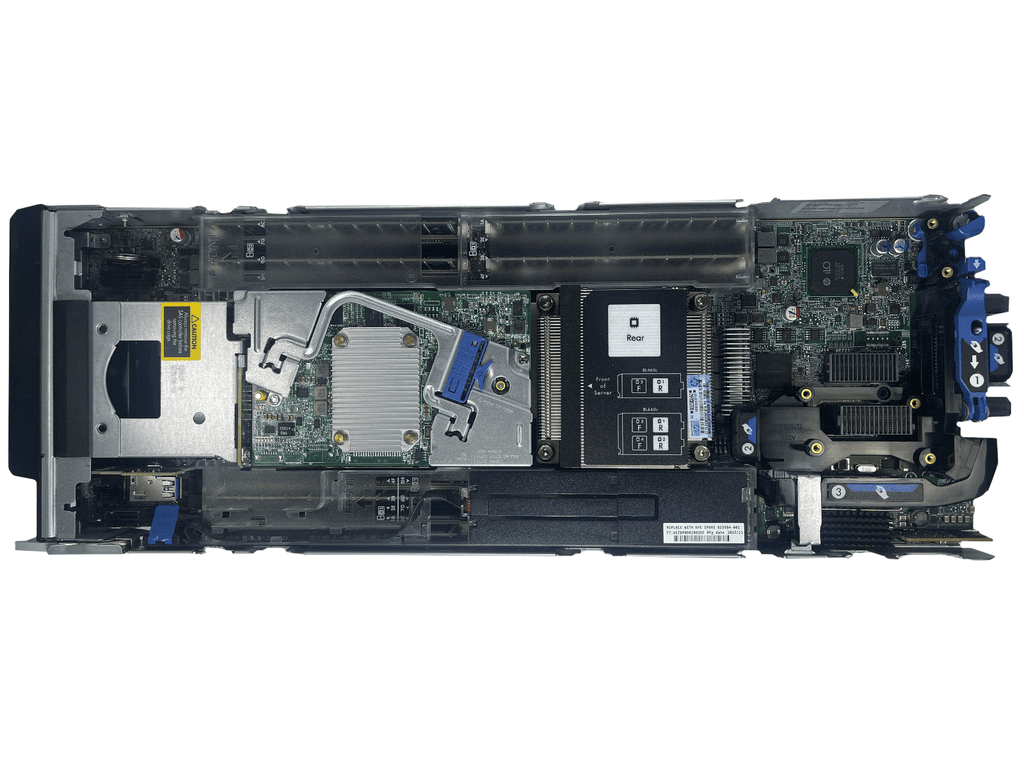 HPE BL460c Gen9 Blade Server 2SFF 2x 10C E5-2650 v3 256GB P244br 630FLB 10GbE.