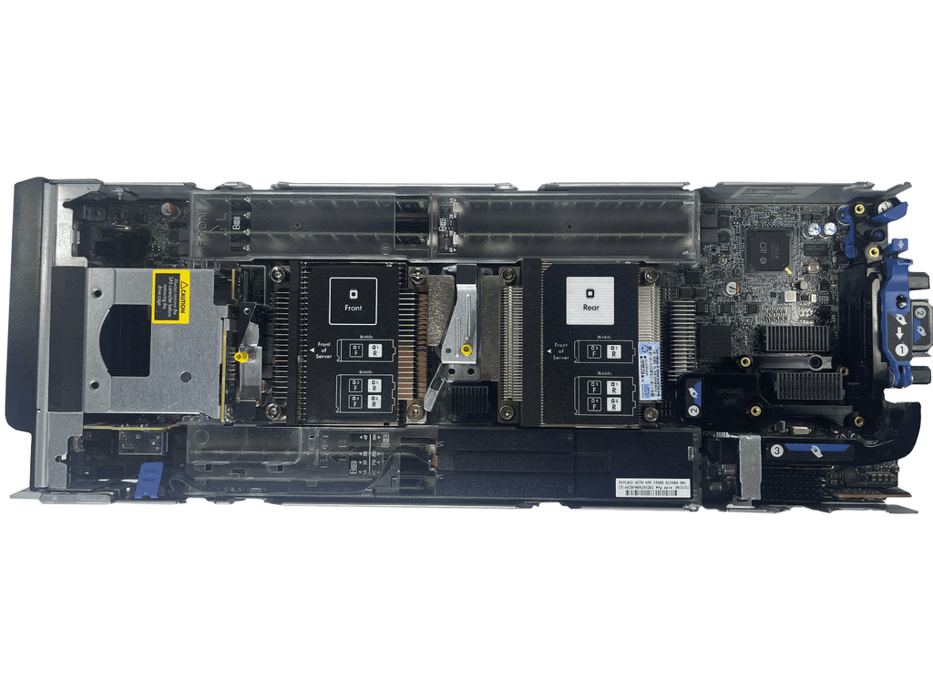 HPE BL460c Gen9 Blade Server 2SFF 2x 10C E5-2650 v3 512GB P244br 630FLB 10GbE.