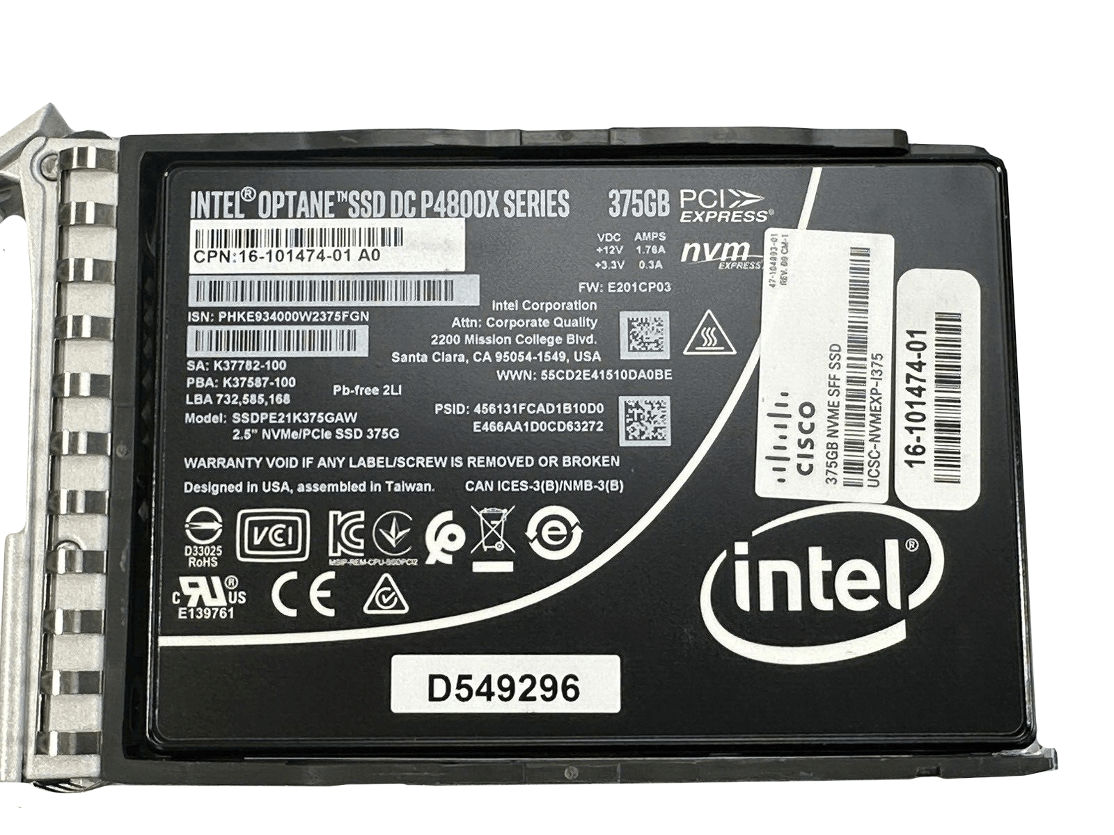 Cisco C240 M5 Server 24x SFF 2x 6150 768GB 240GB/375GB/960GB SATA/NVMe SSD 1600W.