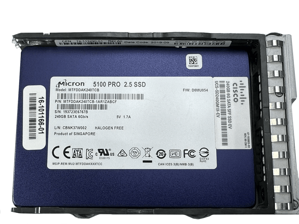 Cisco C240 M5 Server 24x SFF 2x 6150 768GB 240GB/375GB/960GB SATA/NVMe SSD 1600W.