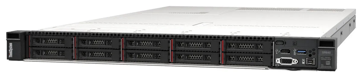 Lenovo ThinkSystem SR645 AMD EPYC 73F3 32GB RAM 1x 1.92TB SSD 2.5 SFF 2x 1100W 930-8i Rails
