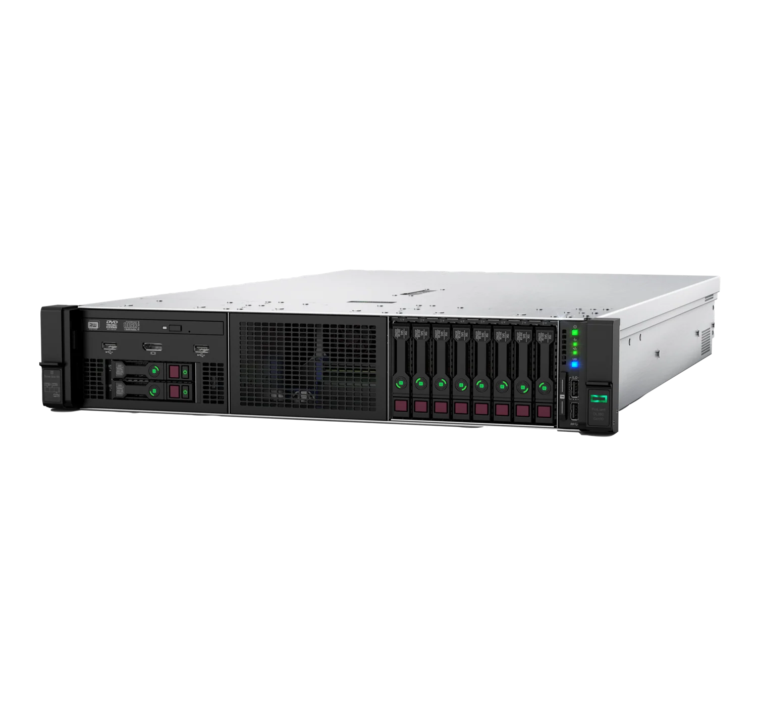 HPE DL385 ProLiant Gen10 2x 32 Core EPYC 7452 256GB-32 24x SFF 800W PSU P408i-a