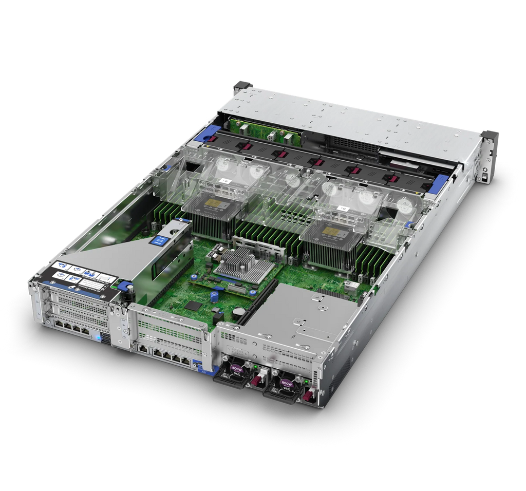 HPE DL385 ProLiant Gen10 2x 32 Core EPYC 7452 256GB-32 24x SFF 800W PSU P408i-a