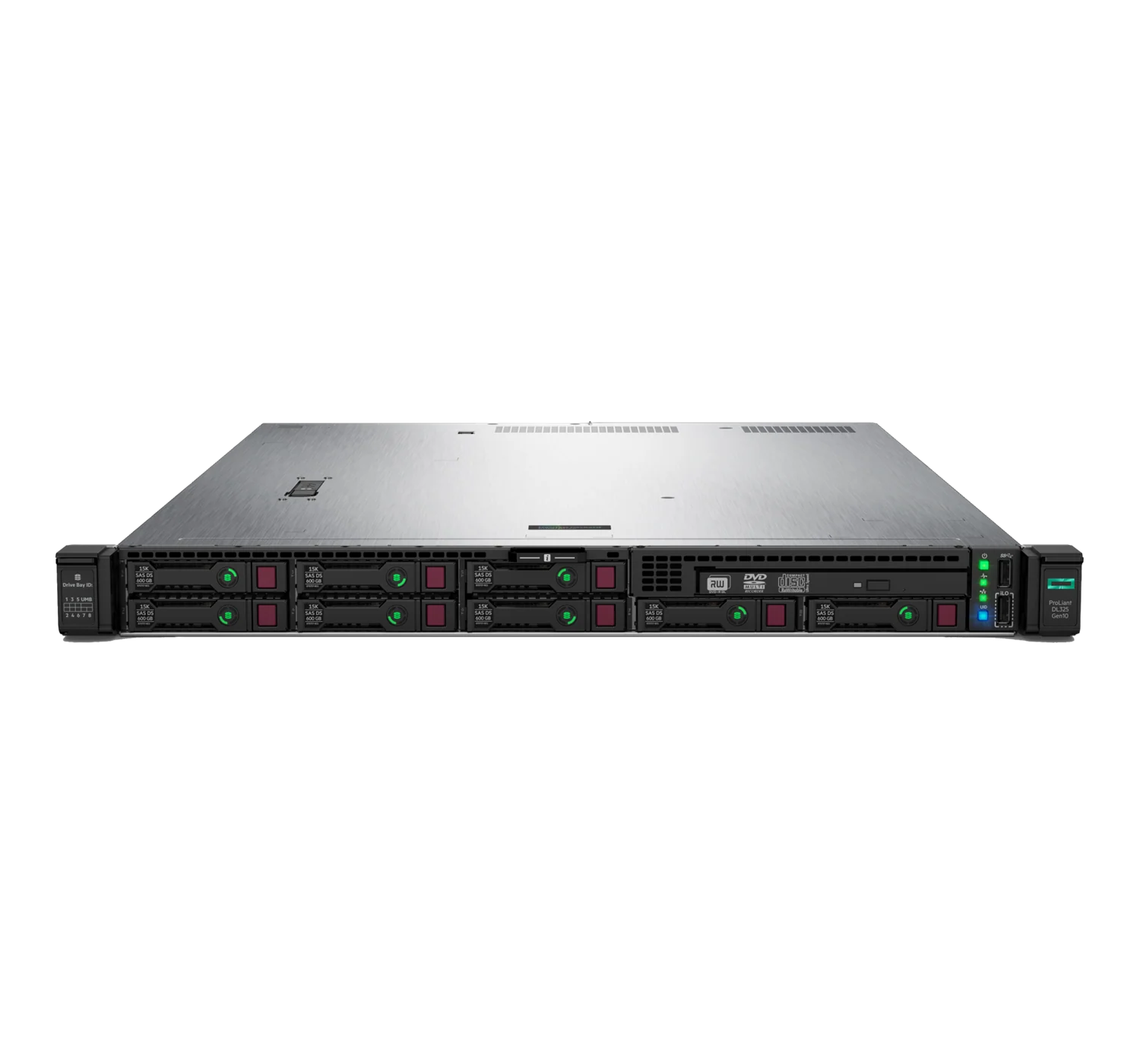 HPE P17200-B21 ProLiant DL325 Gen10 Server EPYC 7262 8-core 16GB RAM 8x SFF 500W PSU P408i-a