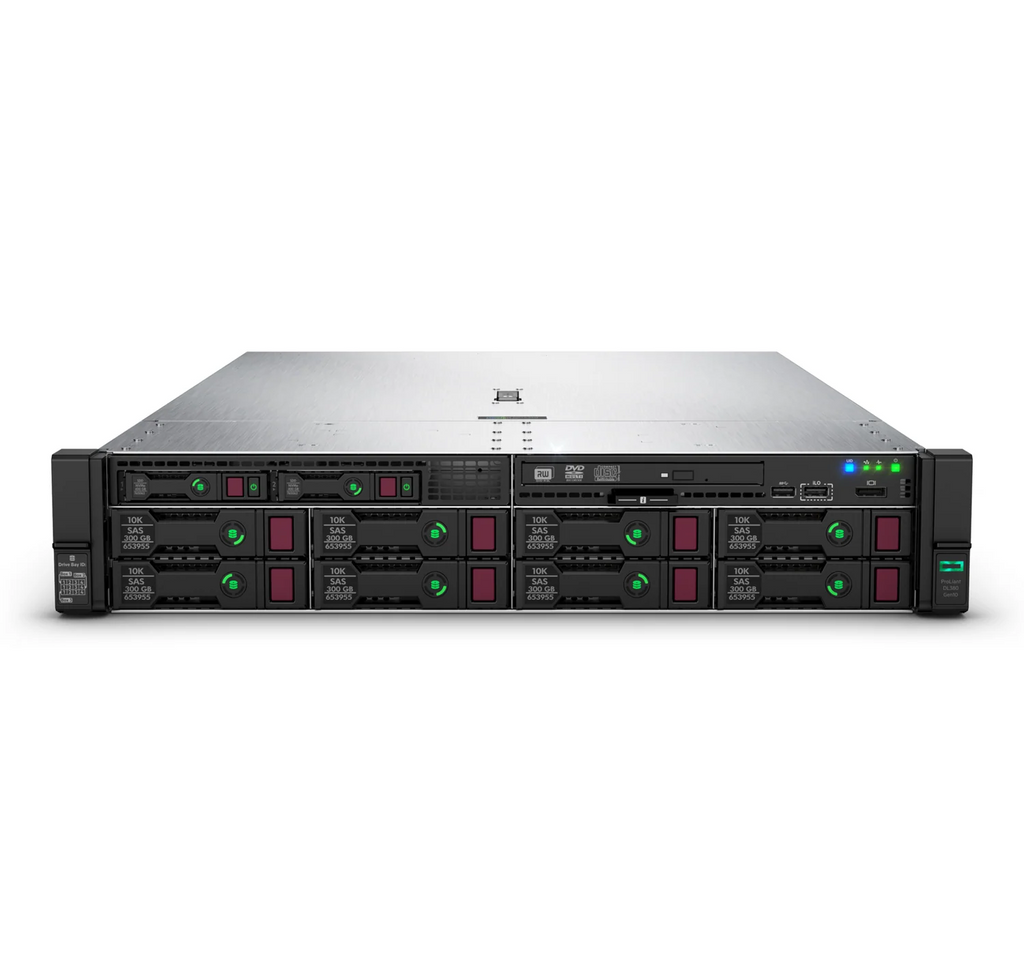 HPE DL385 ProLiant Gen10 2x 32 Core EPYC 7452 256GB-32 24x SFF 800W PSU P408i-a