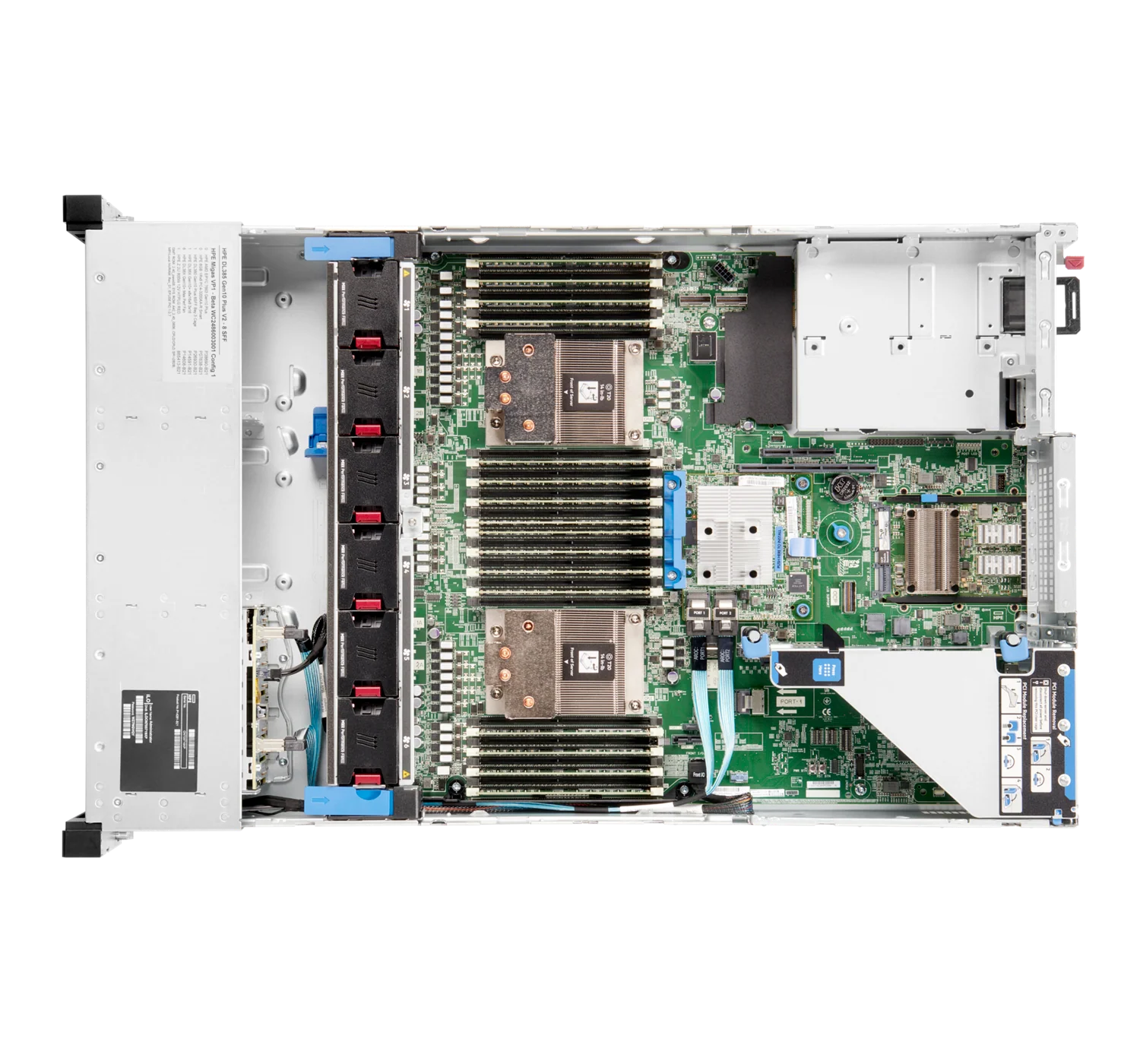 HPE P39122-B21 ProLiant DL385 Gen10 Plus v2 Server EPYC 7313 32GB DDR4 P408i-A 800W 10GbE-T