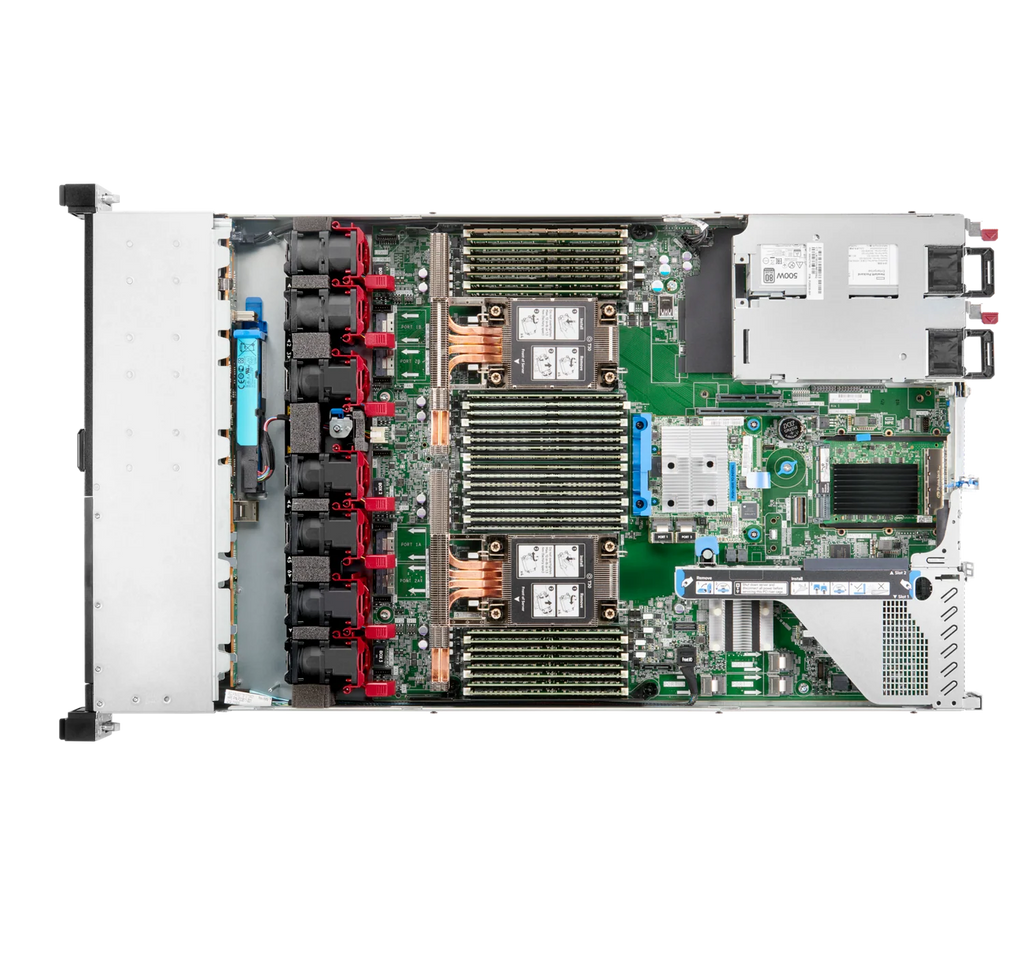 HPE ProLiant DL360 Gen10+ Plus 2x Xeon Gold 6354 36-core 3.0GHz 64GB 10SFF bays 2x 1600W MR416i-a 25GbE SFP28 CTO