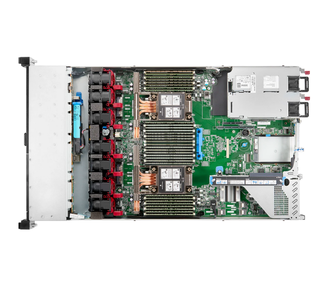 HPE ProLiant DL360 Gen10+ Plus 2x Xeon Gold 6354 36-core 3.0GHz 64GB 10SFF bays 2x 1600W MR416i-a 25GbE SFP28 CTO